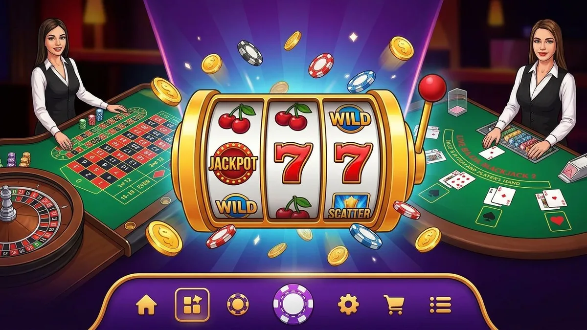Gry kasynowe Mostbet